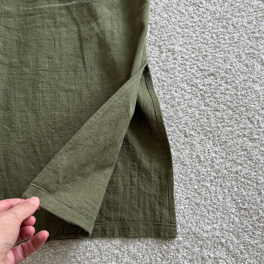 Emory Park Army Green Jumpsuit with Tie Straps Forever 21 - Picture 6 of 6